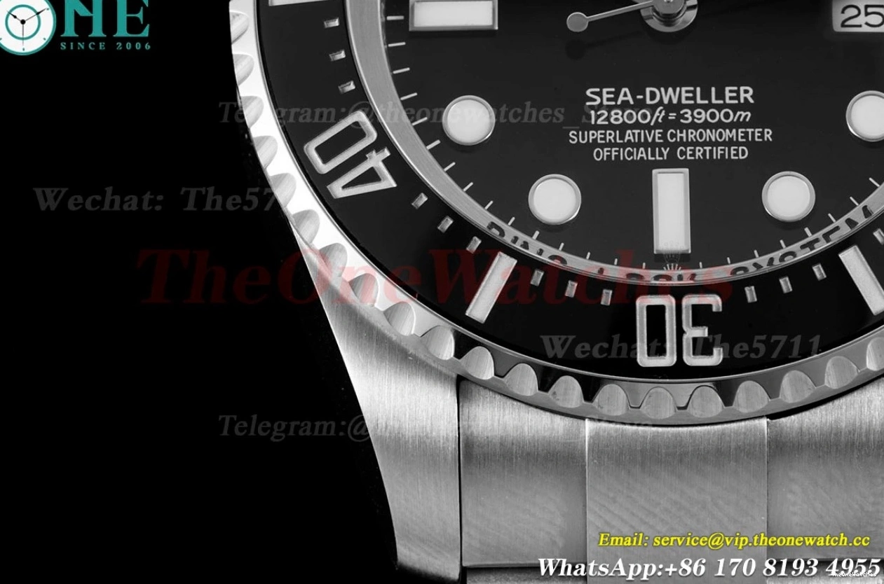 dweller APF SS 126660 VR3235 Black DeepSea 44mm Dot SS 0407